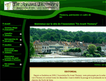 Tablet Screenshot of en-avant-thomery.org